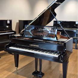 C. Bechstein A-185 von 1911 in Zwart glimmend