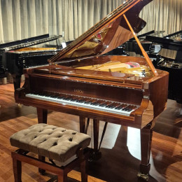 Fazioli F-212 von 2010 in Noten glimmend