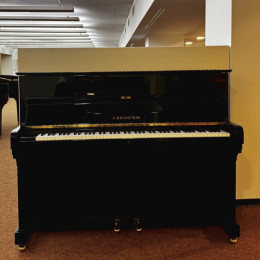 C. Bechstein 12 A von 1985 in Zwart glimmend