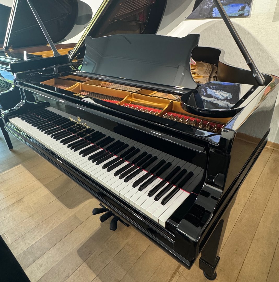 Steinway & Sons A-188 von 1906 in Zwart glimmend