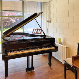 Yamaha C5 von 1984 in Zwart glimmend