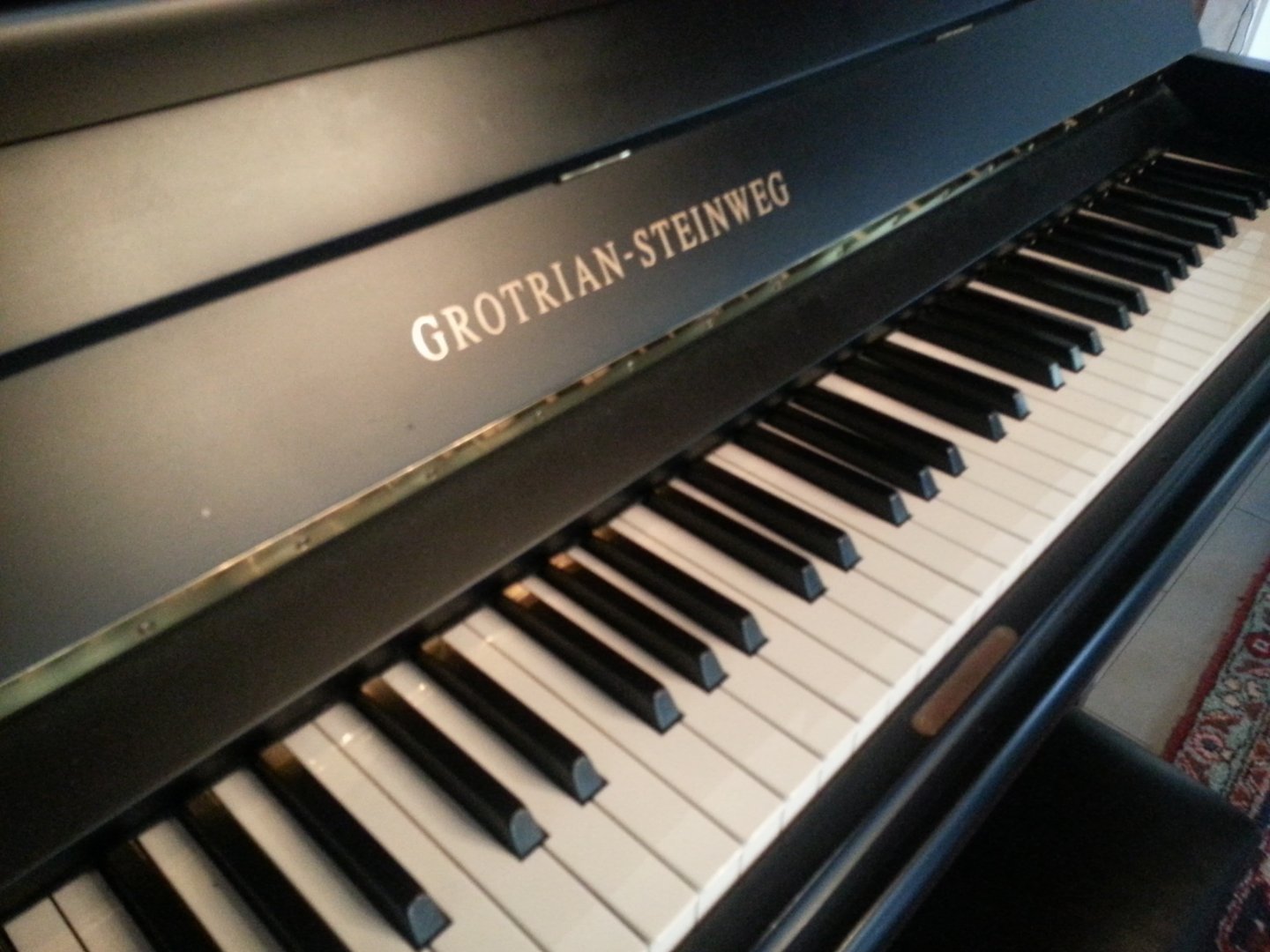 Grotrian-Steinweg 132 von 1994 in Zwart mat