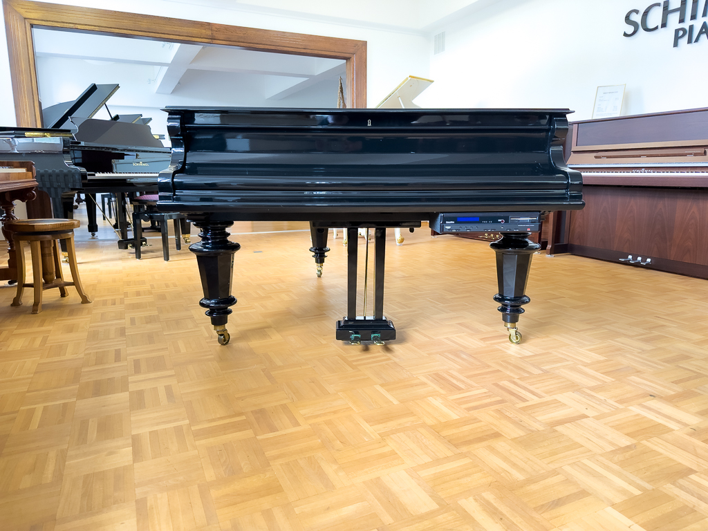 C. Bechstein 200cm von 1881 in Zwart glimmend