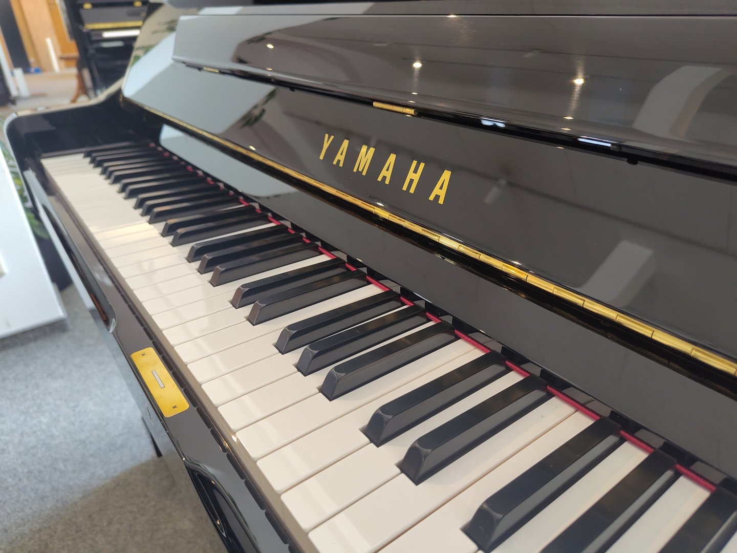 Yamaha U1 von 2023 in Zwart glimmend