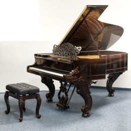 Steinway & Sons B-211 von 1873 in Palisander glimmend