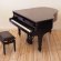 Steinway & Sons S-155 von 1963 in Zwart glimmend