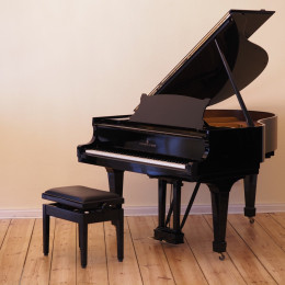 Steinway & Sons S-155 von 1963 in Zwart glimmend