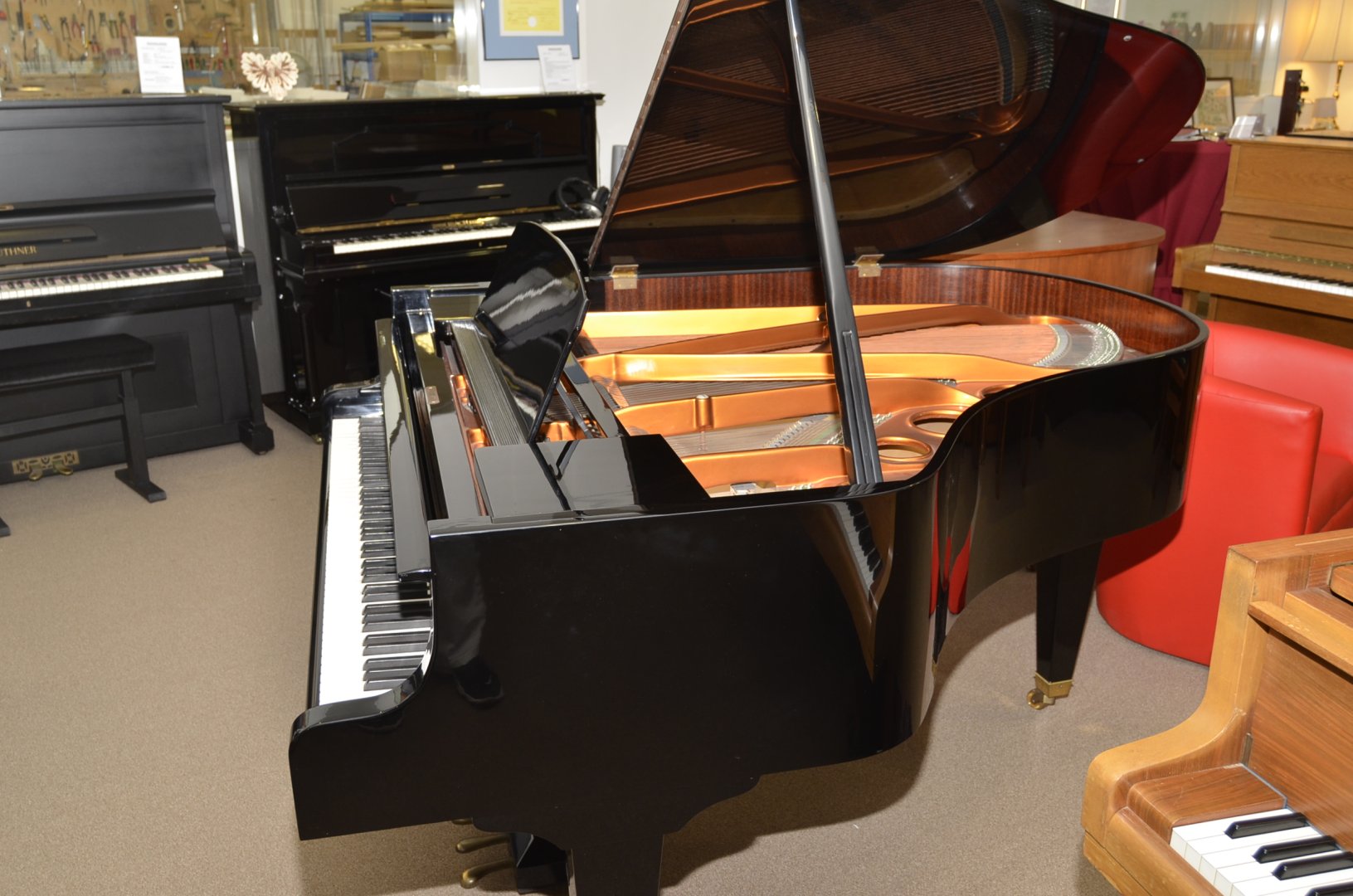 Bösendorfer 170 von 1975 in Zwart glimmend