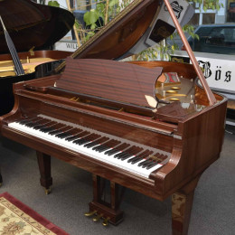 Steinway & Sons O von 1985 in Speciale cleur glimmend